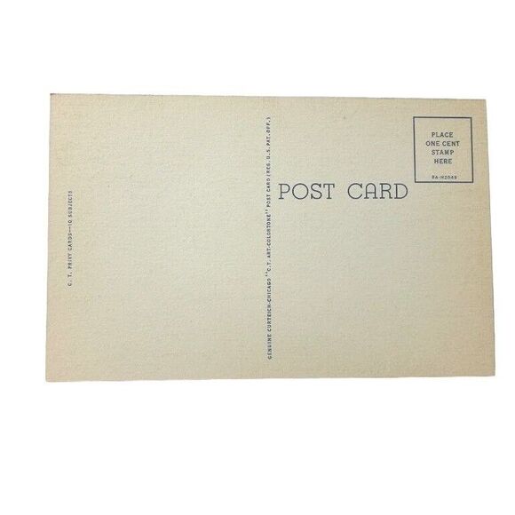 Privy Cards Outhouse Postcard Vintage Unposted Period 1930-1944 Textured - Picture 2 of 2